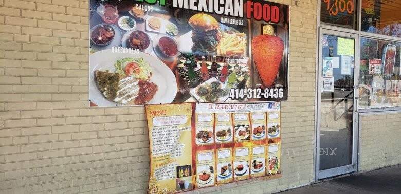 El Tlaxcalteca Restaurant - Milwaukee, WI menu_pic