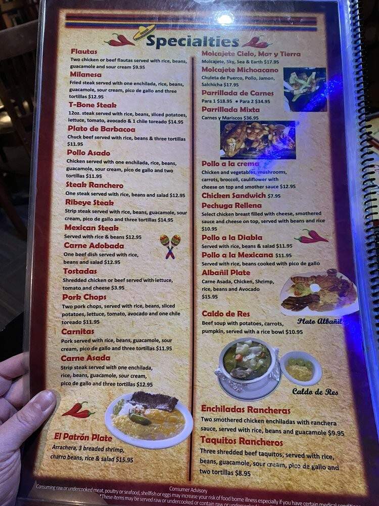 Torito #3 - Denver, CO menu_pic