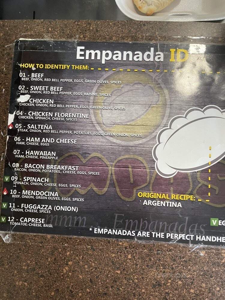 Empas - Provo, UT menu_pic