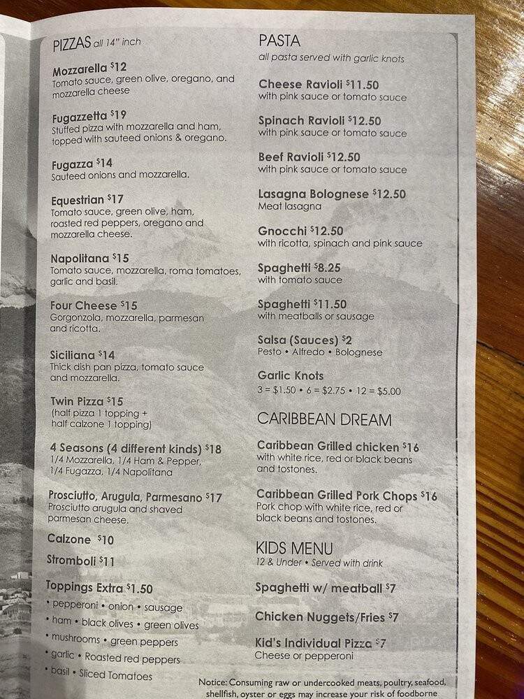 Equestrian Grill - Dunnellon, FL menu_pic