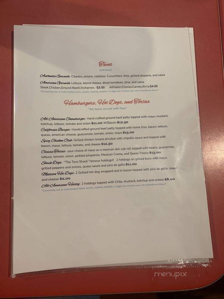 Esperanza's Restaurant and Catering - Goldsboro, NC menu_pic
