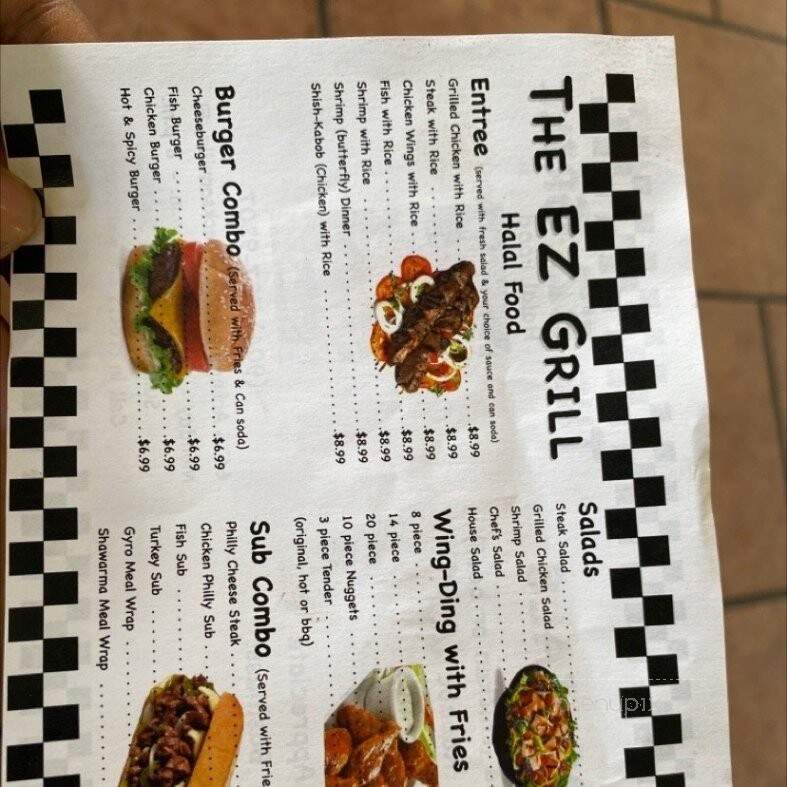 E Z Grill - Jacksonville, FL menu_pic