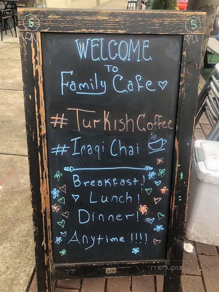 Family Cafe - Beaverton, OR menu_pic
