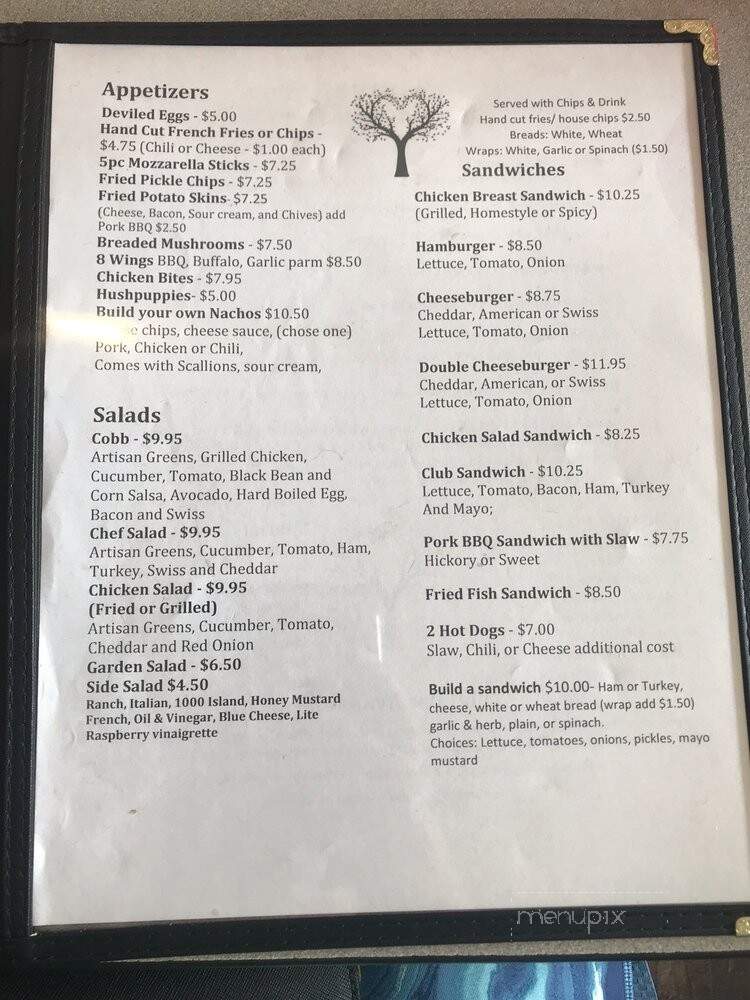 Family Tree Ts Cafe - Low Moor, VA menu_pic