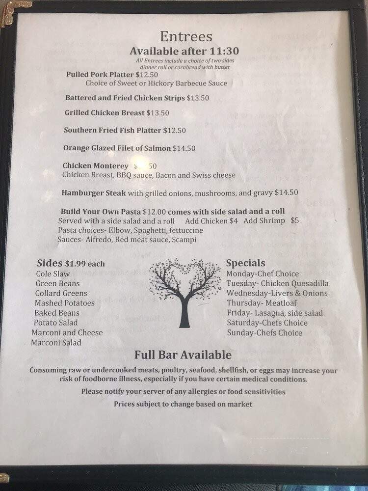 Family Tree Ts Cafe - Low Moor, VA