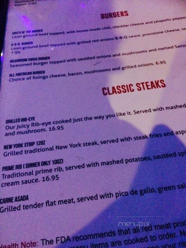 Fast Eddies Billards - Morningside, MD menu_pic