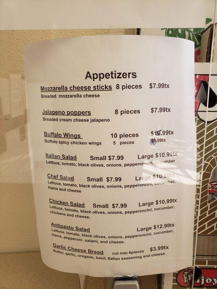 Fast Express Pizza & Pasta - San Jose, CA menu_pic
