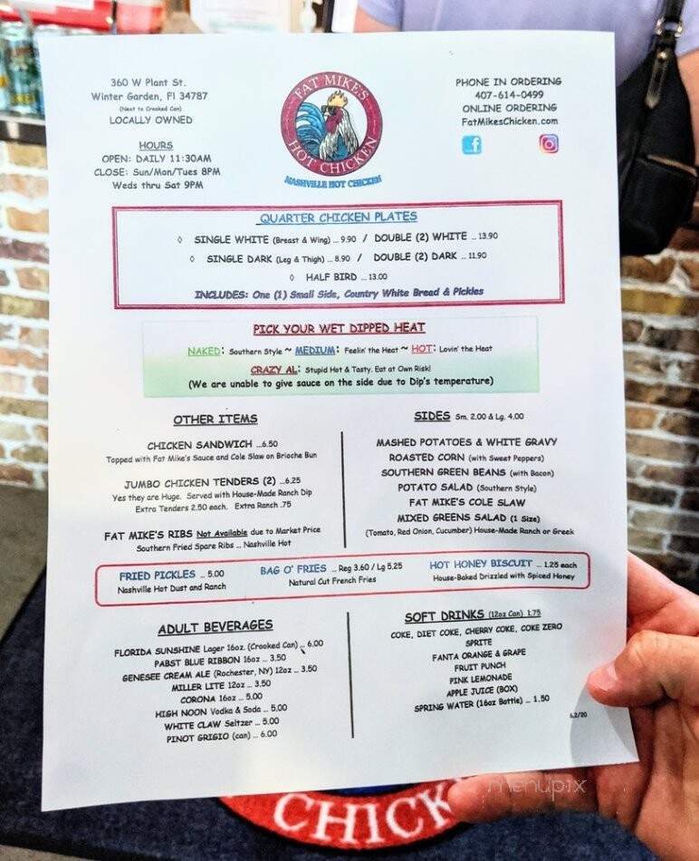Fat Mike's Hot Chicken - Winter Garden, FL