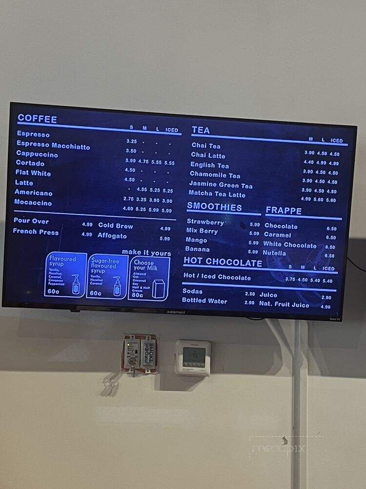 Felicita's Coffee - Coral Springs, FL menu_pic
