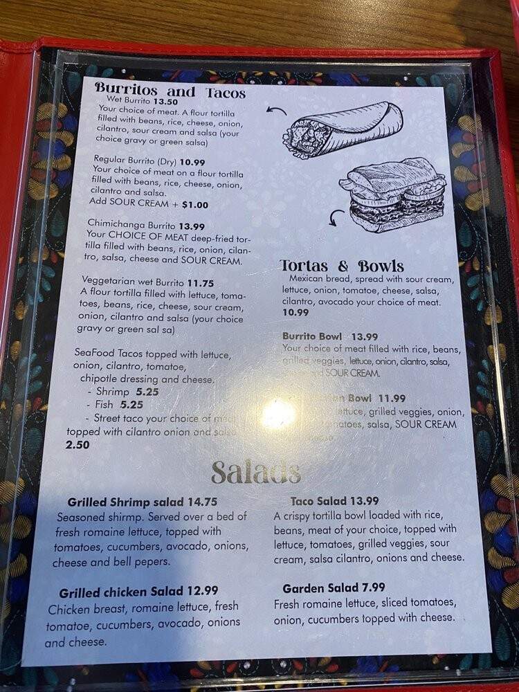 Fello's Mexican Restaurant - Manteca, CA menu_pic