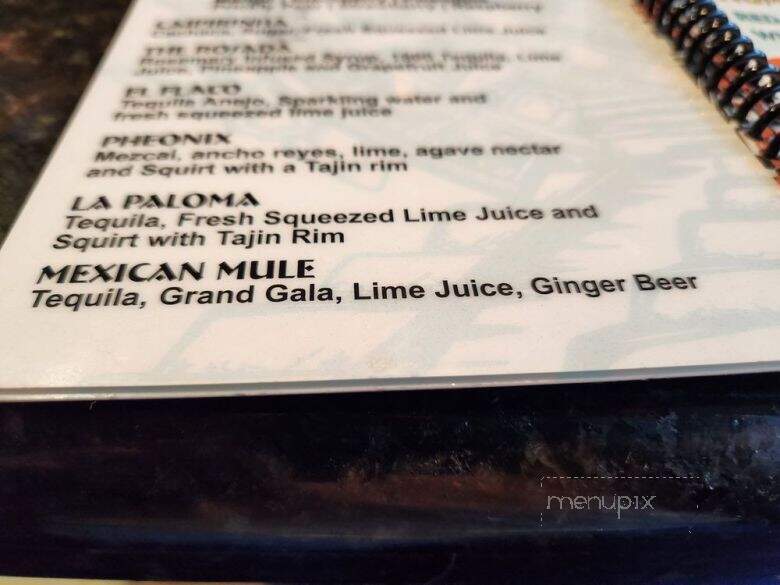 Fiesta Azteca - Warrenton, VA menu_pic