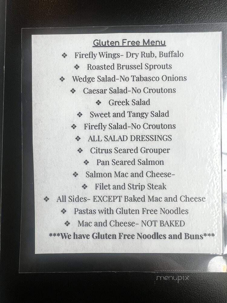 Firefly Grill - Chesterfield, MO menu_pic