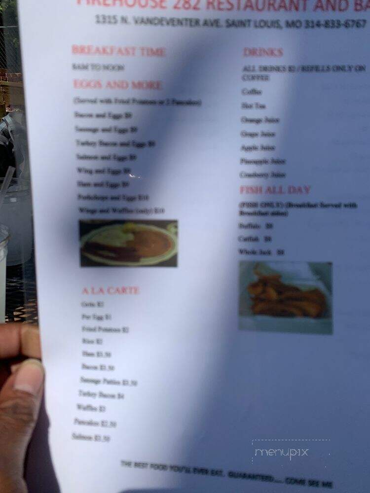 Firehouse 282 - St. Louis, MO menu_pic