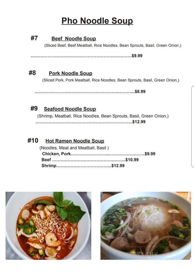 Five Star Eggrolls - La Crosse, WI menu_pic