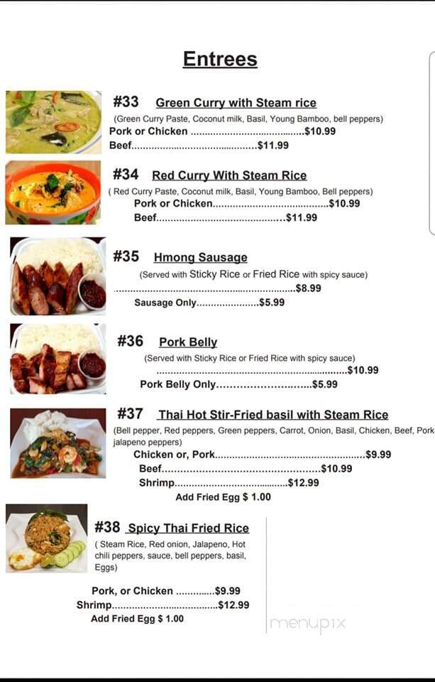 Five Star Eggrolls - La Crosse, WI menu_pic