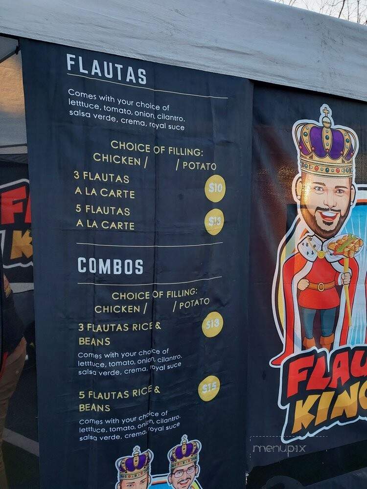 Flauta Kings - Fresno, CA menu_pic