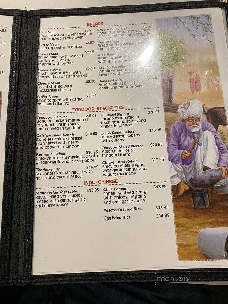 Flavors Indian Cuisine - Des Peres, MO menu_pic