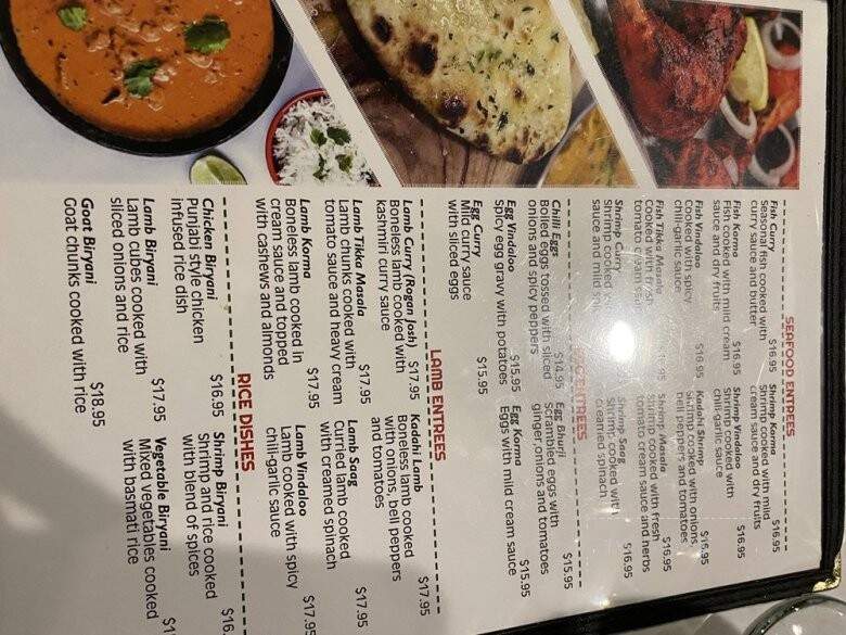 Flavors Indian Cuisine - Des Peres, MO menu_pic