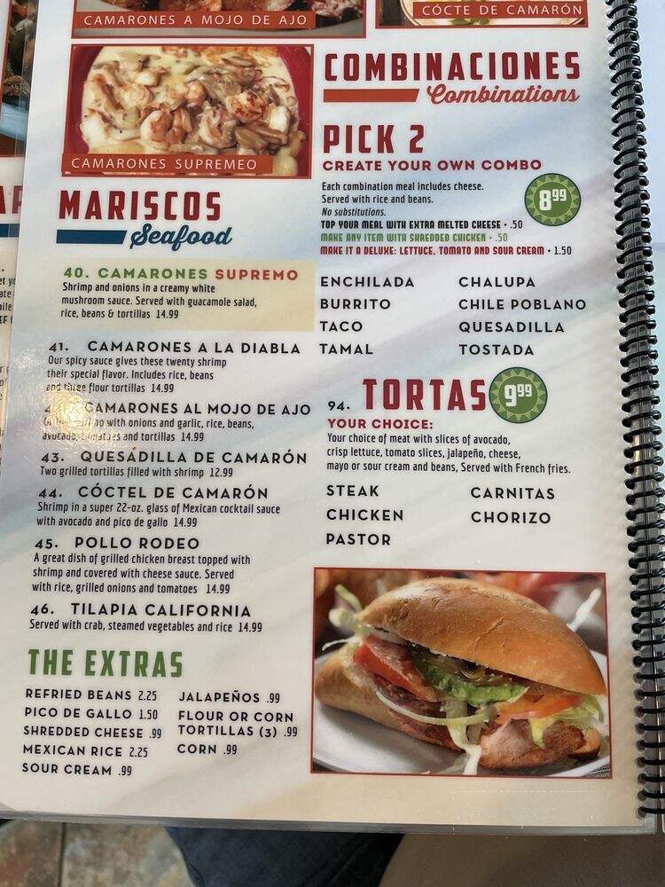 Fountain Burrito - Indianapolis, IN menu_pic