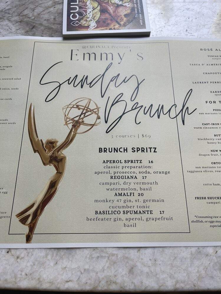 Four Seasons Sunday Brunch - Los Angeles, CA menu_pic