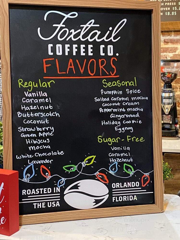 Foxtail Coffee - Mount Dora, FL