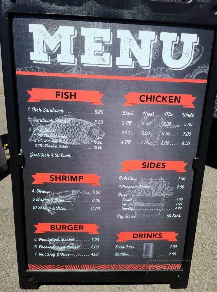 Freddie Lee's Seafood Smorgasbord - Central Point, OR menu_pic