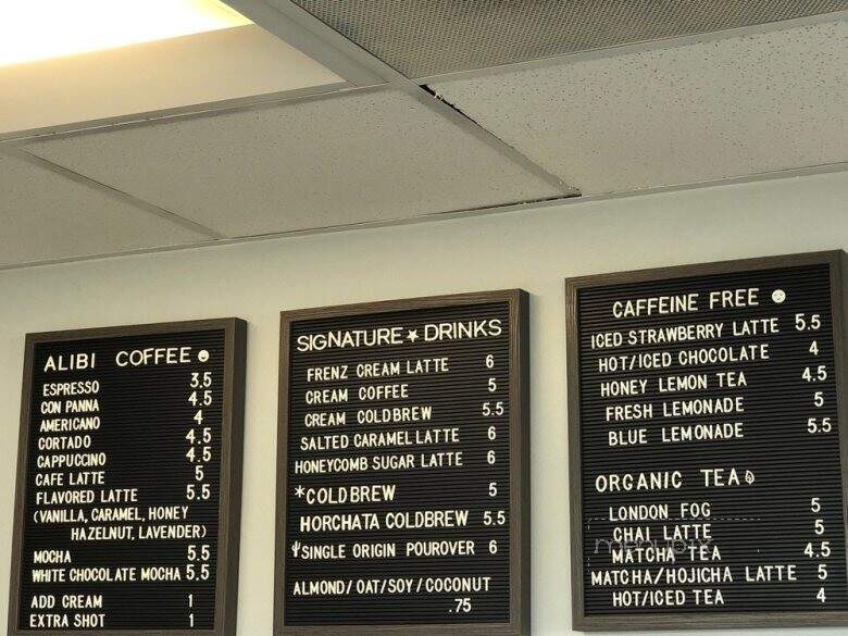 Frenz Coffee - Los Angeles, CA menu_pic