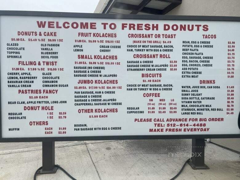 Fresh Donuts - Round Rock, TX