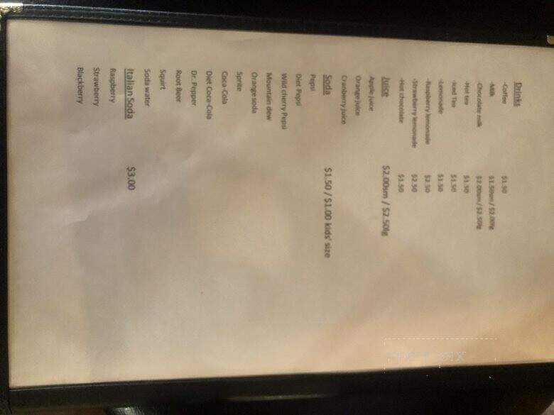 Friends Restaurant & Pub - Enterprise, OR menu_pic