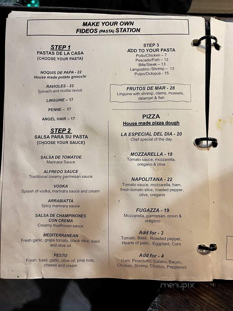 Fuego Argentinean Steak House - Maui, HI menu_pic
