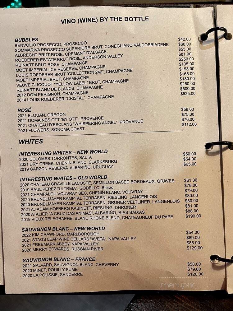 Fuego Argentinean Steak House - Maui, HI menu_pic