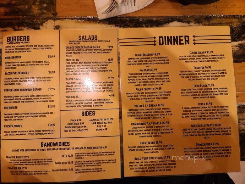 Fuente de cafe - Everett, WA menu_pic
