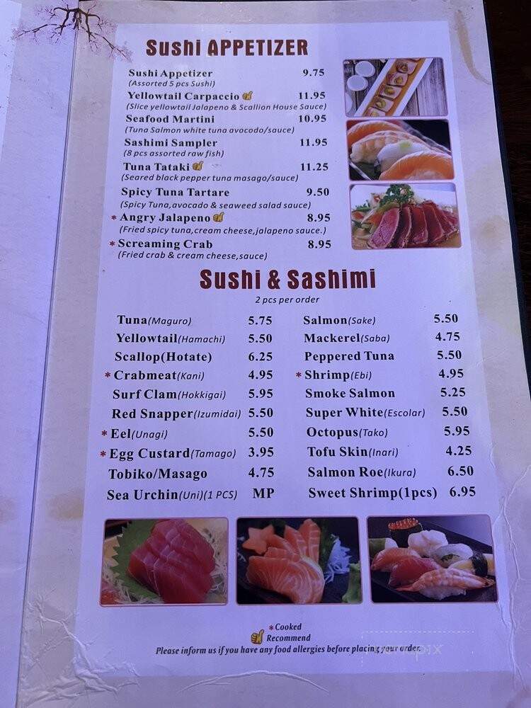 FuJi Sushi Asian Cuisine - Kemah, TX menu_pic