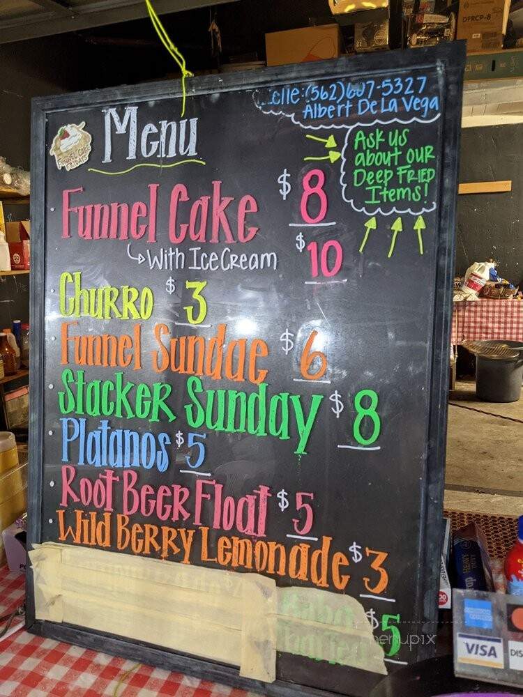 Funnel Cake Friday's - San Bernardino, CA menu_pic
