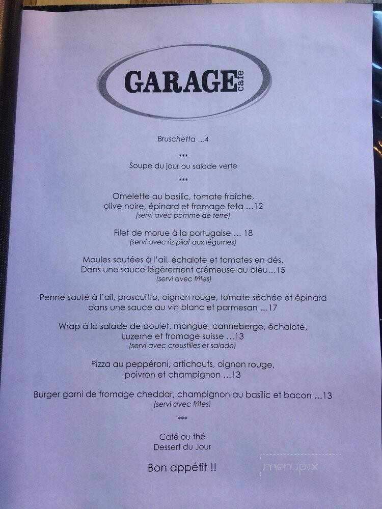 Garage Cafe - Montreal, QC