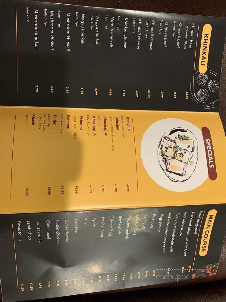 Gev's Kitchen - Van Nuys, CA menu_pic