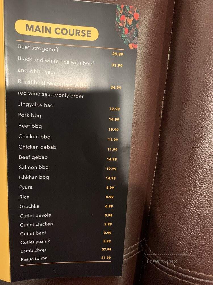 Gev's Kitchen - Van Nuys, CA menu_pic