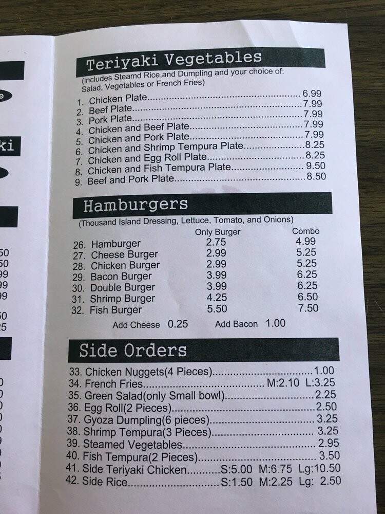 Ginza Bowl - Pomona, CA menu_pic