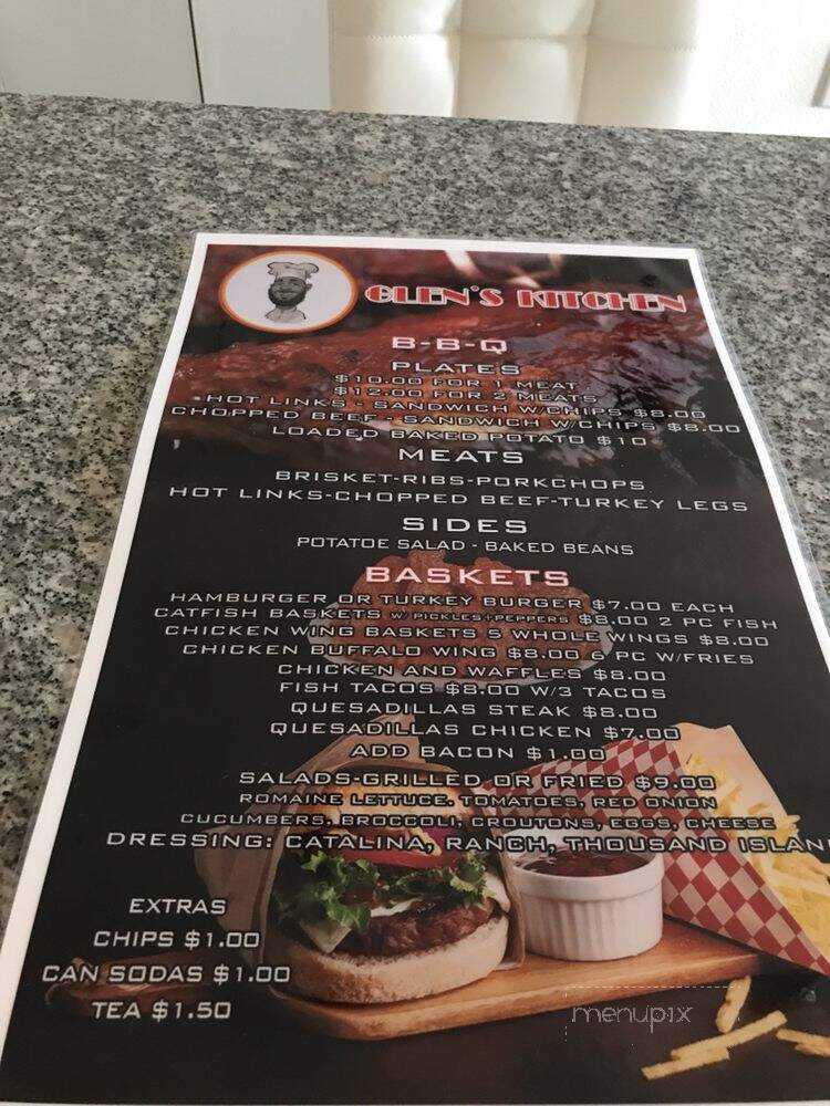 Glens Kitchen - Dallas, TX menu_pic