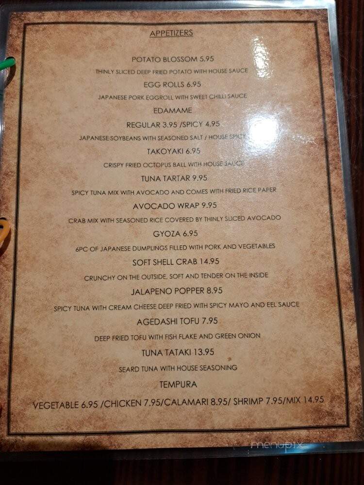 Godori Japanese and Korean Fusion - San Antonio, TX menu_pic