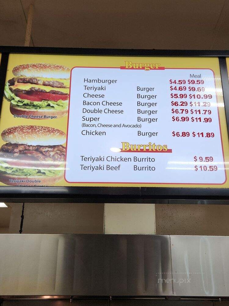 Golden Burger - Inglewood, CA menu_pic