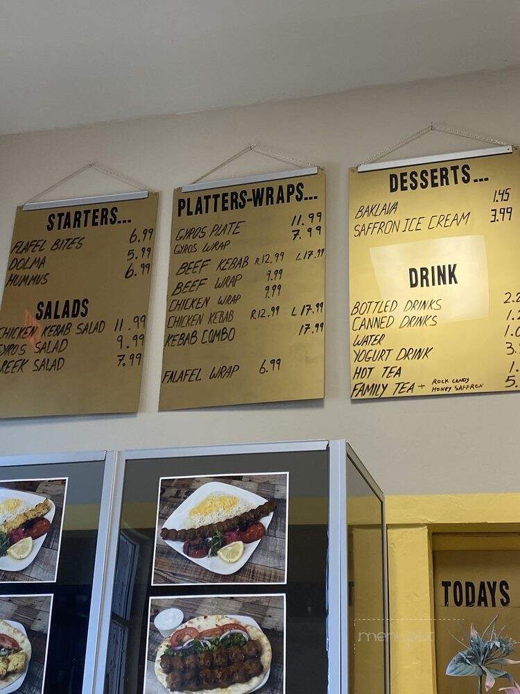 Golden Plate - Moore, OK menu_pic