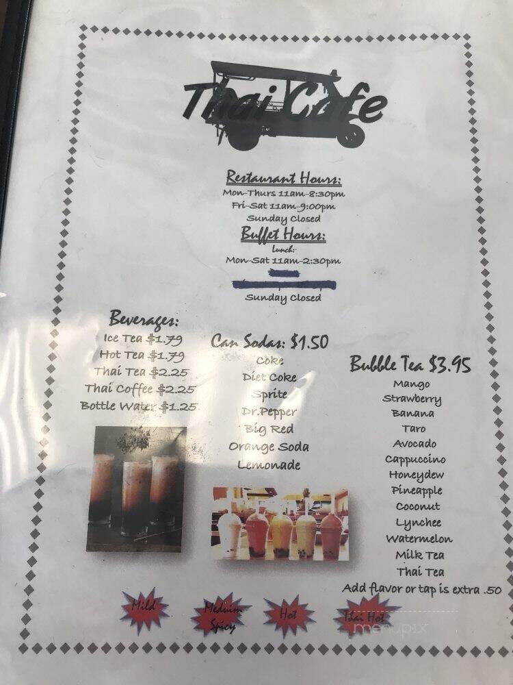 Gold Rose Cafe - San Antonio, TX menu_pic