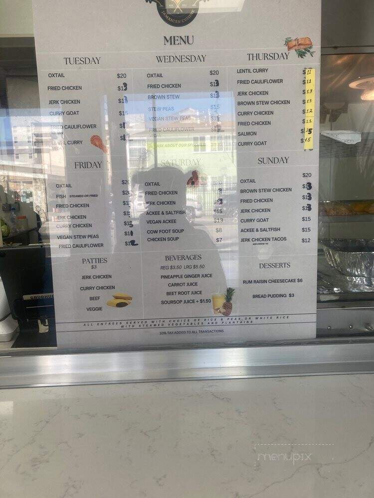 Gold Spoon Jamaican Cuisine - Inglewood, CA menu_pic