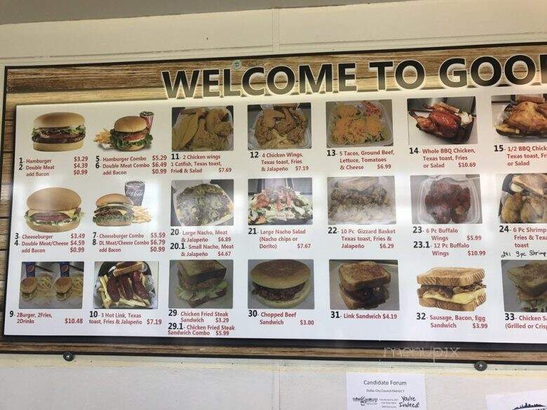 Good Luck Drive in - Dallas, TX menu_pic