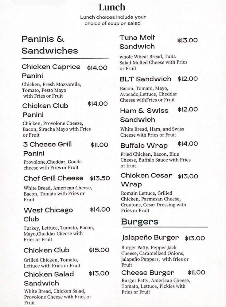Good Morning Family - West Chicago, IL menu_pic
