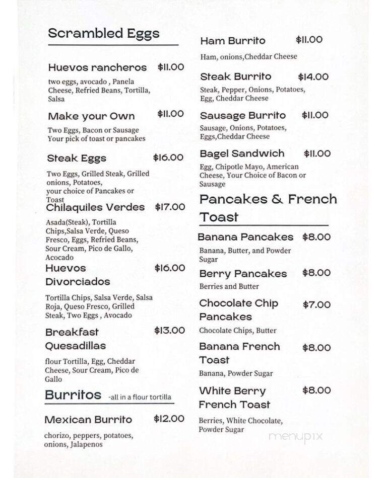 Good Morning Family - West Chicago, IL menu_pic