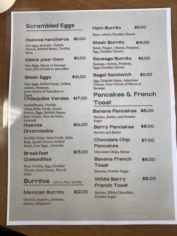 Good Morning Family - West Chicago, IL menu_pic