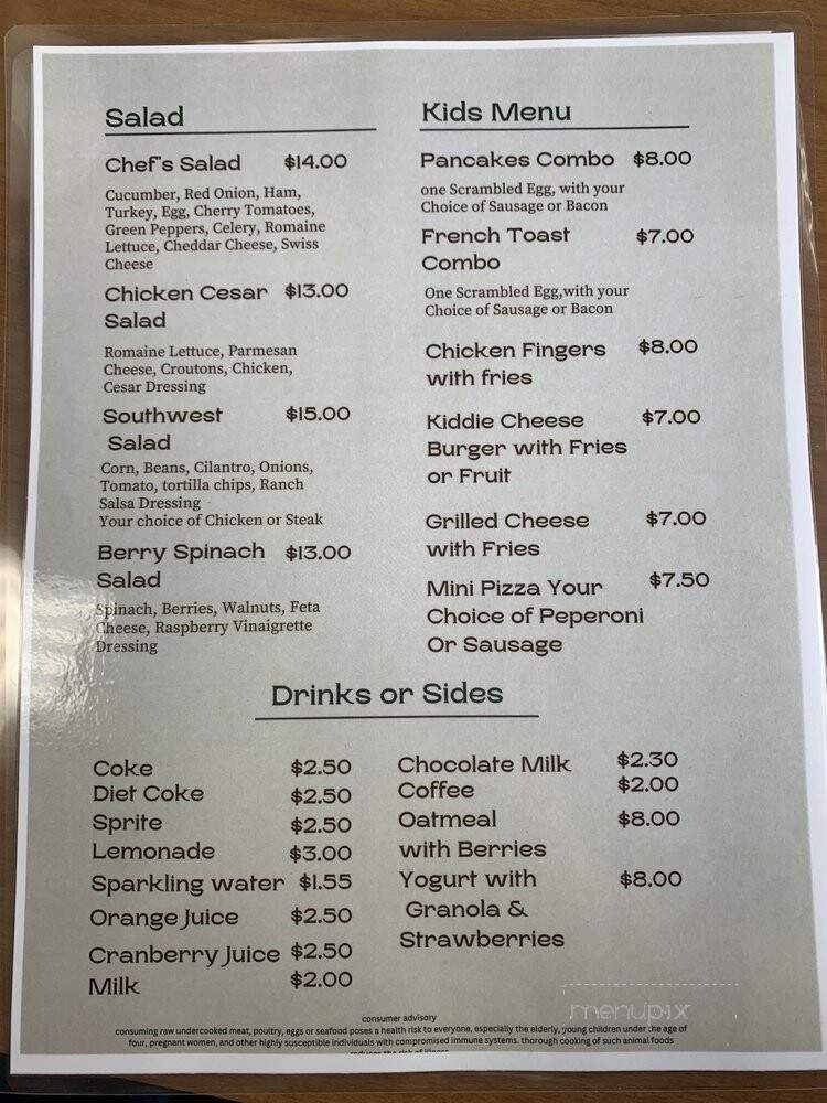 Good Morning Family - West Chicago, IL menu_pic