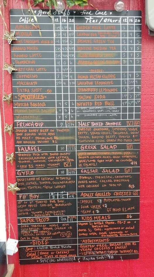 Good Stuff - Toledo, WA menu_pic